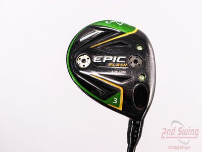 Callaway EPIC Flash Sub Zero Fairway Wood 3 Wood 3W 15° Project X Even Flow Green 45 Graphite Senior Right Handed 42.5in