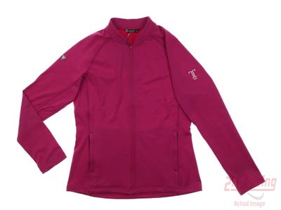 New W/ Logo Womens Level Wear Jacket Medium M Pink MSRP $80
