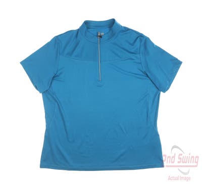 New Womens Tail Polo X-Large XL Blue MSRP $70