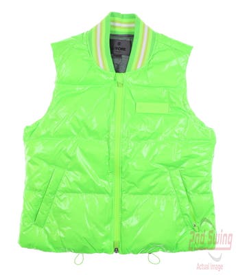 New Womens G-Fore Golf Vest Small S Green MSRP $475