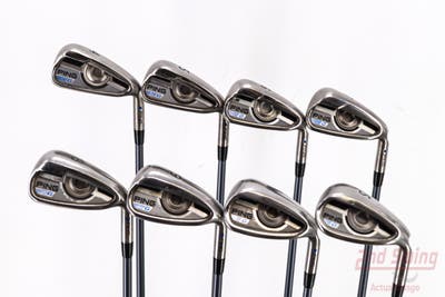 Ping 2016 G Iron Set 4-PW SW CFS 70 Graphite Graphite Regular Right Handed Blue Dot 38.5in
