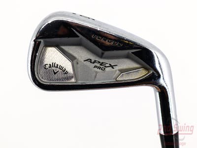 Callaway Apex Pro Dot Single Iron 6 Iron Dynamic Gold Tour Issue X100 Steel X-Stiff Right Handed 37.75in