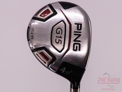 Ping G15 Fairway Wood 4 Wood 4W 17° UST Proforce Axivcore Graphite Tour Stiff Right Handed 42.25in
