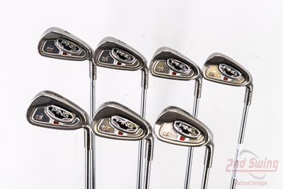 Ping i15 Iron Set 4-PW Rifle Prescion Steel Regular Right Handed Blue Dot 37.5in