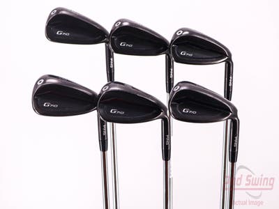 Ping G710 Iron Set 6-PW AW FST KBS Tour 120 Steel Regular Right Handed Black Dot 37.5in