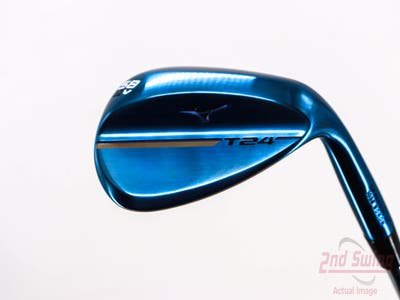 Mizuno T24 Blue Ion Wedge Lob LW 58° 10 Deg Bounce V Grind Dynamic Gold Tour Issue S400 Steel Stiff Right Handed 35.5in