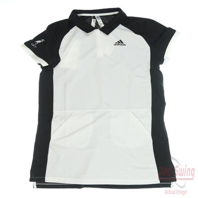 New W/ Logo Womens Adidas Colorblock Dress Small S Black MSRP $85