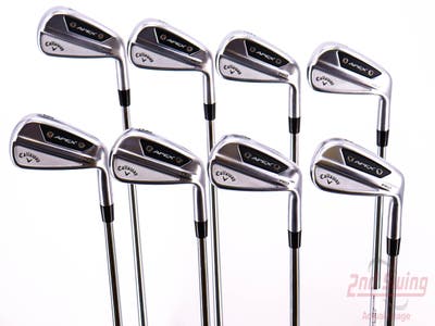 Callaway Apex Pro 24 Iron Set 4-PW AW Project X LZ 6.0 Steel Stiff Right Handed 38.0in
