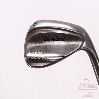 Cleveland RTX ZipCore Raw Wedge Sand SW 56° 6 Deg Bounce Dynamic Gold Spinner TI Steel Wedge Flex Right Handed 35.25in