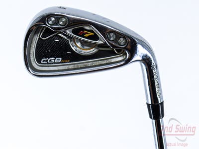 TaylorMade 2008 R7 CGB Max Single Iron 4 Iron Stock Steel Shaft Steel Stiff Right Handed 39.0in