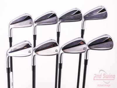 TaylorMade 2021 P790 Iron Set 4-PW AW FST KBS MAX Graphite 65 Graphite Senior Left Handed 38.0in
