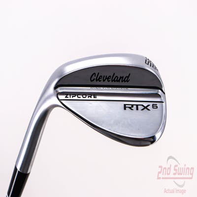 Mint Cleveland RTX 6 ZipCore Tour Satin Wedge Sand SW 56° 10 Deg Bounce Dynamic Gold Spinner TI Steel Wedge Flex Left Handed 35.25in