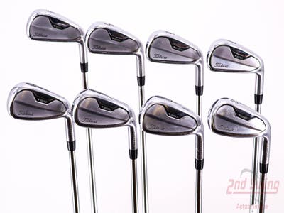 Titleist 2021 T200 Iron Set 4-PW AW FST KBS Tour Lite 100 Steel Regular Right Handed 38.25in