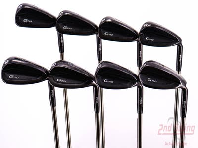 Ping G710 Iron Set 5-PW GW SW UST Mamiya Recoil 780 ES Graphite Regular Right Handed Black Dot 38.5in