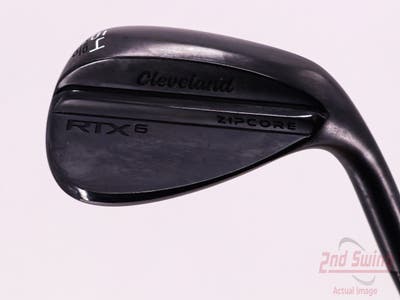 Mint Cleveland RTX 6 ZipCore Black Satin Wedge Sand SW 54° 10 Deg Bounce Dynamic Gold Spinner TI Steel Wedge Flex Right Handed 35.25in