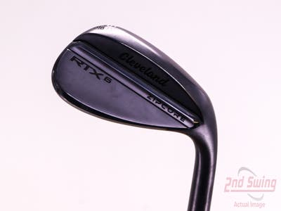 Mint Cleveland RTX 6 ZipCore Black Satin Wedge Lob LW 58° 10 Deg Bounce Dynamic Gold Spinner TI Steel Wedge Flex Right Handed 35.0in