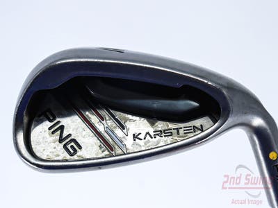 Ping 2014 Karsten Single Iron Pitching Wedge PW Ping CFS Distance Steel Regular Right Handed Yellow Dot 35.5in