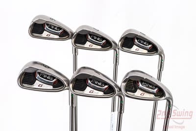 Ping G20 Iron Set 6-PW LW Ping TFC 169I Graphite Senior Right Handed Green Dot 37.0in