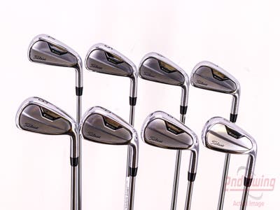 Titleist 2023 T200 Iron Set 4-PW, 48 Project X Rifle 6.5 Steel X-Stiff Right Handed 38.0in