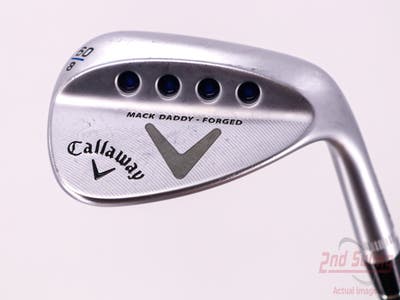 Callaway Mack Daddy Forged Chrome Wedge Lob LW 60° 8 Deg Bounce Dynamic Gold Tour Issue S200 Steel Stiff Right Handed 35.0in