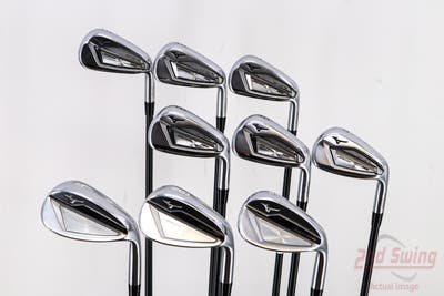 Mizuno JPX 919 Hot Metal Pro Iron Set 5-PW AW SW LW Project X LZ 4.5 Graphite Senior Right Handed 38.5in