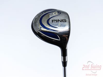 Ping G5 Fairway Wood 5 Wood 5W 18° Grafalloy ProLaunch Blue 45 Graphite Stiff Right Handed 41.75in