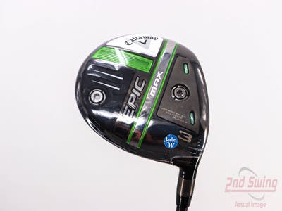Mint Callaway EPIC Max Fairway Wood 3 Wood 3W Project X Cypher 2.0 40 Graphite Ladies Right Handed 41.5in