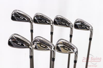 TaylorMade M3 Iron Set 4-PW UST Mamiya Recoil 460 F4 Graphite Stiff Right Handed 38.5in