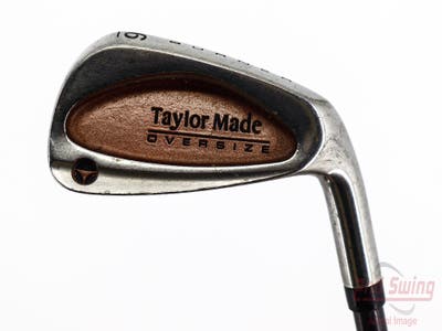 TaylorMade Burner Oversize Single Iron 6 Iron TM S-90 Graphite Stiff Right Handed 38.0in