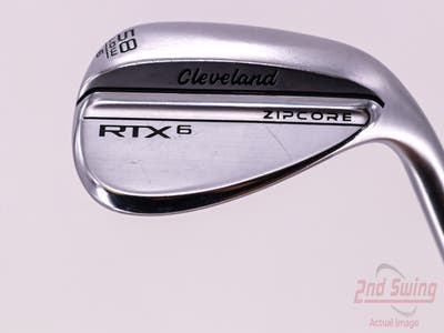 Cleveland RTX 6 ZipCore Tour Satin Wedge Lob LW 58° 6 Deg Bounce Low Dynamic Gold Spinner TI Steel Wedge Flex Right Handed 35.0in