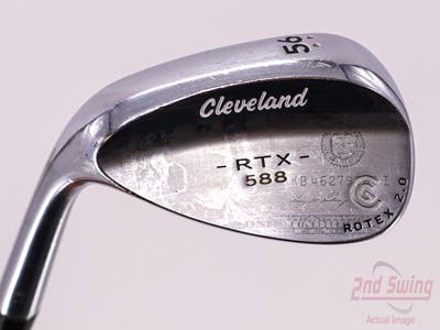 Cleveland 588 RTX 2.0 Custom Edition Wedge Sand SW 56° UST Mamiya Recoil 680 F3 Graphite Stiff Left Handed 35.0in