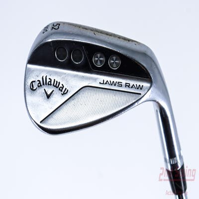 Callaway Jaws Raw Chrome Wedge Gap GW 50° 10 Deg Bounce S Grind Dynamic Gold Tour Issue S200 Steel Stiff Right Handed 35.25in
