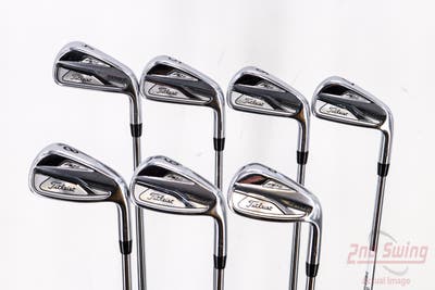 Titleist 718 AP2 Iron Set 4-PW Project X Rifle 6.0 Steel Stiff Right Handed 38.25in