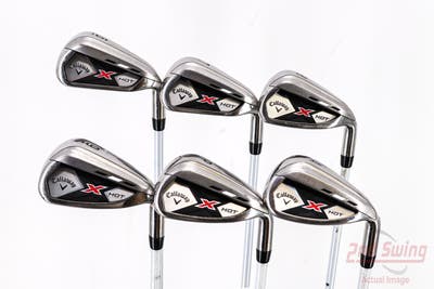 Callaway 2013 X Hot Iron Set 6-PW AW Callaway X Hot Graphite Graphite Senior Right Handed 37.0in