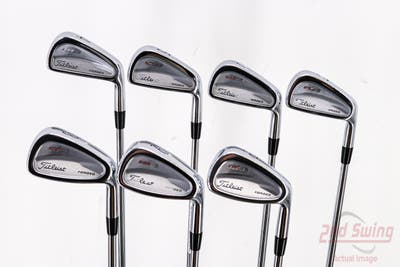 Titleist 695 CB Forged Iron Set 4-PW True Temper Dynamic Gold S300 Steel Stiff Right Handed 38.5in