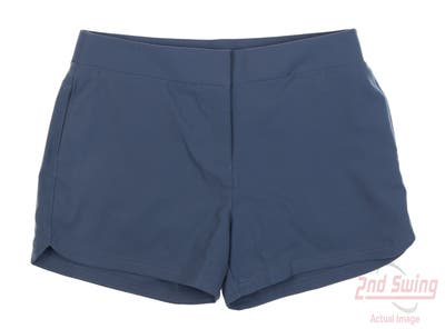 New Womens Puma Shorts Large L Blue MSRP $60