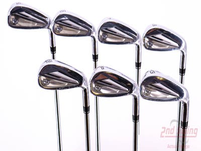 Mint Wilson Staff Dynapwr Forged Iron Set 5-PW AW FST KBS Tour Lite Steel Stiff Right Handed 38.25in
