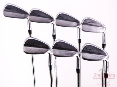 Ping i500 Iron Set 4-PW Nippon NS Pro Modus 3 Tour 105 Steel Stiff Right Handed Red dot 38.5in