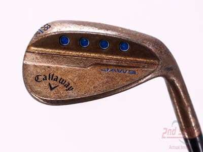 Callaway Jaws MD5 Raw Wedge Lob LW 58° 8 Deg Bounce C Grind Dynamic Gold Tour Issue S400 Steel Stiff Right Handed 34.75in