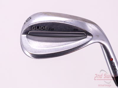 Ping Glide 2.0 Wedge Lob LW 60° 10 Deg Bounce Project X Rifle 6.0 Steel Stiff Right Handed Red dot 35.25in