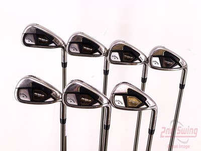 Callaway Rogue ST Max Iron Set 5-PW GW UST Mamiya Recoil ESX 460 F4 Graphite Stiff Right Handed 39.0in