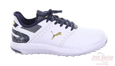New Mens Golf Shoe Puma X Liberty IGNITE Elevate 9 White MSRP $130 379342 01