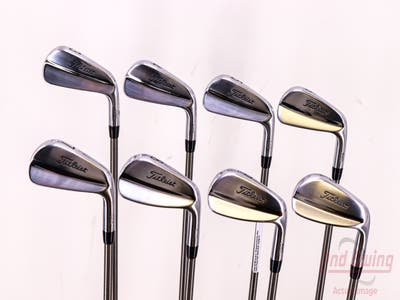 Titleist 620 MB Iron Set 3-PW Aerotech SteelFiber i80cw Graphite Regular Right Handed 38.0in