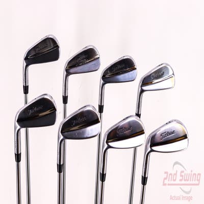 Titleist 620 MB Iron Set 3-PW Project X 6.5 Steel X-Stiff Left Handed 38.25in