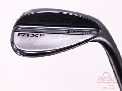 Cleveland RTX 6 ZipCore Black Satin Wedge Sand SW 54° 10 Deg Bounce Dynamic Gold Spinner TI Steel Wedge Flex Right Handed 35.5in