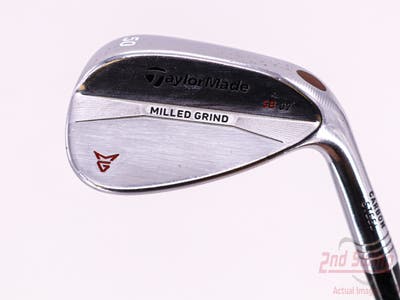 TaylorMade Milled Grind Satin Chrome Wedge Gap GW 50° 9 Deg Bounce Nippon NS Pro 950GH Steel Regular Right Handed 35.5in