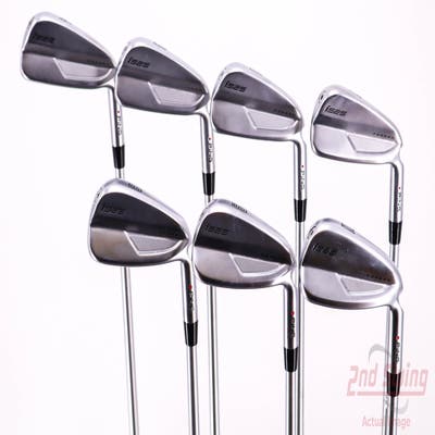 Ping i525 Iron Set 4-PW FST KBS Tour C-Taper Lite Steel Stiff Right Handed Red dot 38.25in
