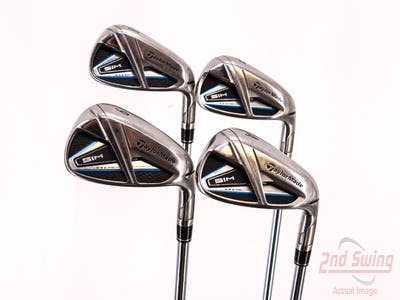 TaylorMade SIM MAX Iron Set 8-PW AW True Temper Elevate 95 VSS Steel Regular Right Handed 36.0in