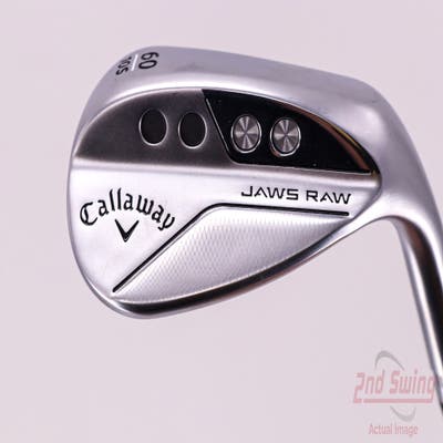 Mint Callaway Jaws Raw Chrome Wedge Lob LW 60° 10 Deg Bounce S Grind Project X Catalyst Graphite Wedge Flex Right Handed 35.0in