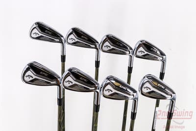 Callaway EPIC Forged Iron Set 4-PW GW Paderson KINETIXx IMRT Graphite Stiff Right Handed 39.0in